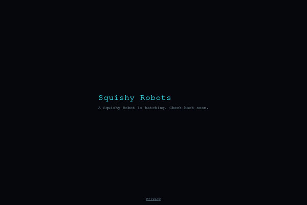 Squishy Robots